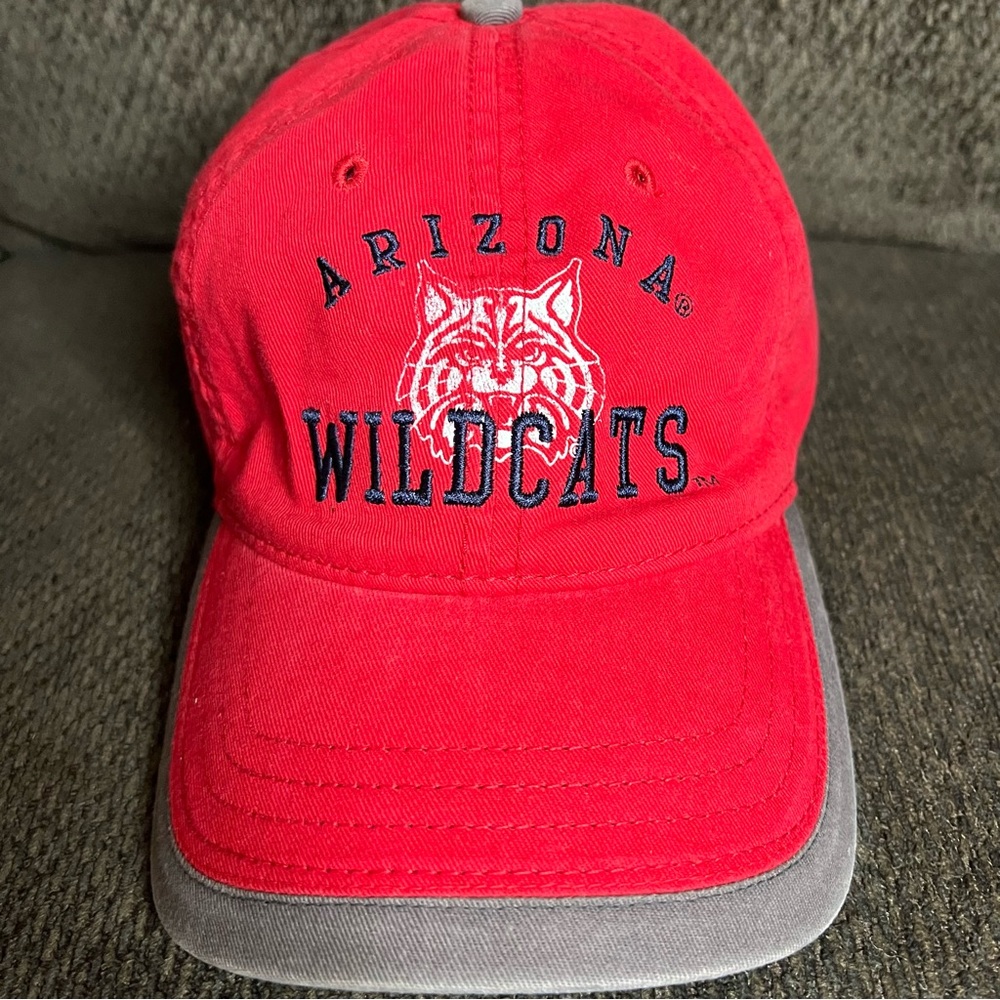 5/$25 Arizona Wildcats Football The Game Adjustable Red Hat Cap